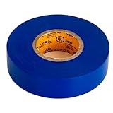 GTSE Blue Electrical Tape, 1 Roll – Waterproof, Industrial Grade Vinyl, 3/4 in x 66ft– Strong Self-Adhesive PVC Electric Tape for Wire Insulation, 7 Mil, 600V – UL/CSA Listed