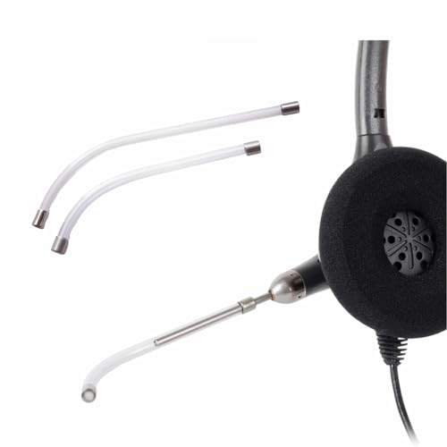 ��ʃN���A�{�C�X�`���[�u,�ƌ݊���������܂�Plantronics �d�b�p�w�b�h�Z�b�g,�����p�A�N�Z�T���[P/N:29960-01�AH51 Tristar h51 H61 h81n�AEncore h91/h91/h101�A2�p�b�N(1�Z�b�g)