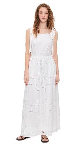 Saylor Women's April Dress, White, M