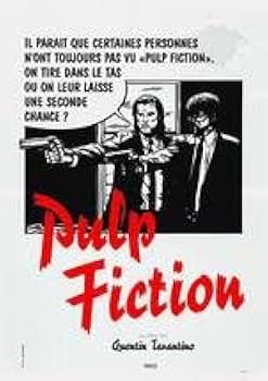Amazon.co.jp: フランス版イラストポスターパルプ・フィクション（Pulp