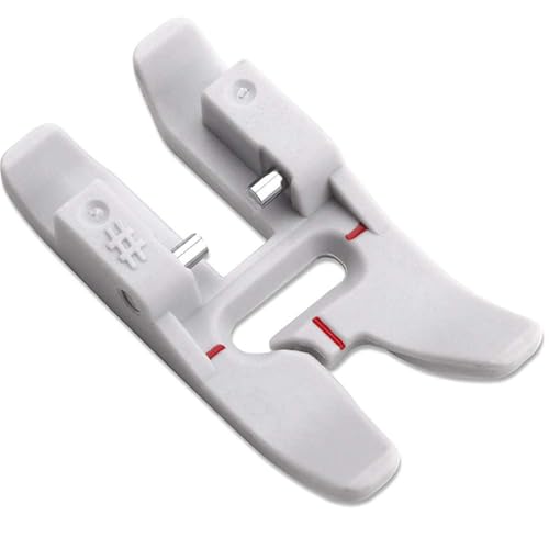 La Canilla Pied-de-biche en Téflon Antiadherent Compatible avec Les Machines à Coudre PFAFF Hobby, Performance, Creative, Ambition, Tiptronic, Expression,...