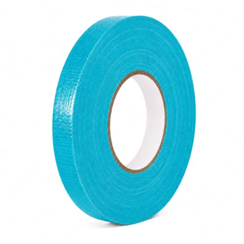 Image of GGR Supplies CDT-36 Teal Blue Cloth Duct Tape, 3 /4 Inch x 60 Yards | Industrial Grade; Waterproof and UV Resistant; Clean Removal With No Sticky Residue; Repairs, Packaging, Bundling and Sealing