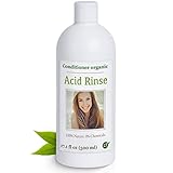 vinagre para el cabello rizado LIBRE DE QUÍMICOS / VEGANO - Acondicionador orgánico para el cuidado de la piel, sin silicona ni surfactantes - vegano, sin jabón ni aditivos químicos. Hipoalergénico. La mejor alternativa al clásico acondicionador de cabello.