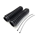 Rocky Road Universal Shock Absorber Dust Boots Covers - Set of 2 (Black)
