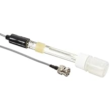 Sensorex S201CIT Epoxy Body Calomel Free pH and Reference Electrode, Triple Junction, Re-fillable Reference, 12mm Diameter, 150mm Length