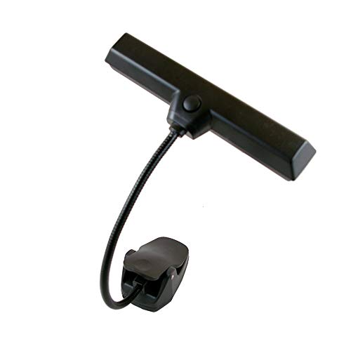 Cbk New 9 Leds Clip-On Orchestra Music Stand Flexible Led With Adapter Lamp Light #TOP3