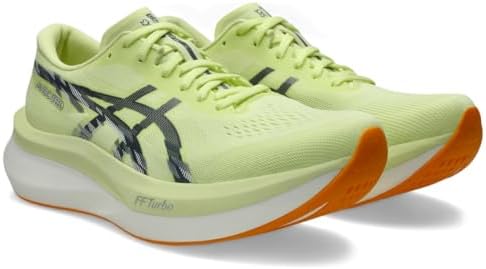 ASICS Tênis de corrida masculino Magic Speed 4, Amarelo Huddle