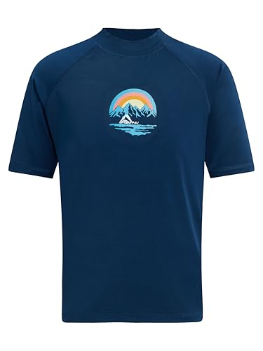 Image of Kanu Surf Boys' Hangout UPF 50+ Sun Protective Rashguard Swim Shirt