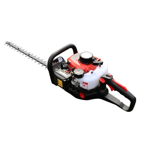 Cortasetos de jardín 23,6 cc y 0,65 kW, desbrozadora gasolina, motosierra, multiherramienta Alta eficiencia(Single-edge)