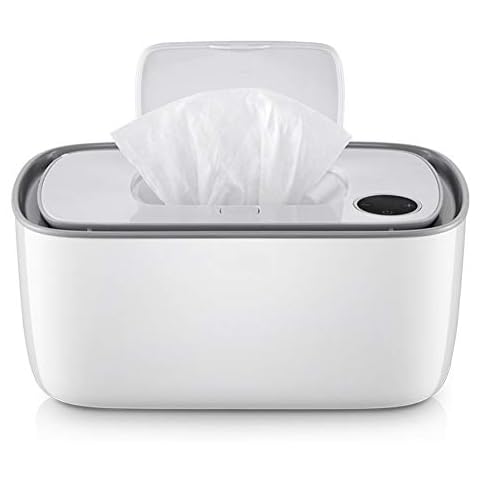 Cangfort Wipe Warmer and Baby Wet Wipes Dispenser, Diaper Warmer with USB Charging, BPA-Free, Safe and Portable, Brings You Perfect Wipes Temperature and Humidity Cover
