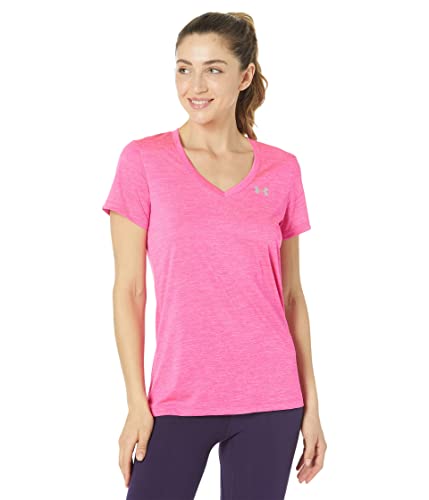 Image of Under Armour Womens Tech V-Neck Twist Short-Sleeve T-Shirt
