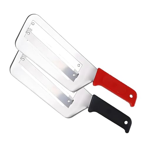 Evember Tagliaverdure | Tritaverdure per Verdure Fresche,Affettatrice Manuale in Acciaio Inox a Doppio Strato per Preparare Insalate di Cavolo Cucina Domestica Picnic e Chef