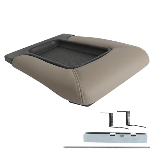 omoZone Center Console Armrest Lid Beige Compatible with 2001-2007 Chevrolet Chevy Silverado Suburban Tahoe GMC Sierra Yukon XL Replaces 19127366 19127364 19127365 by omoZone - Image 3