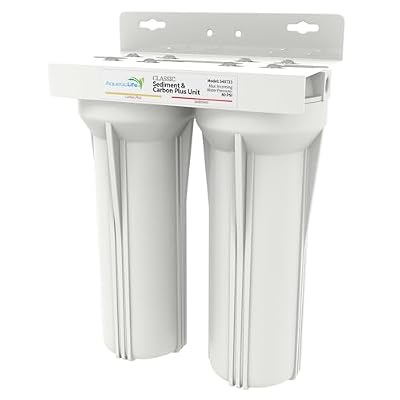 Aquatic Life Sediment Carbon Plus Water Filtration System, Particulate Chloramine Chlorine Reduction System
