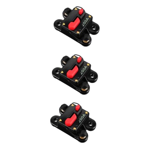 Porte-fusible audio ULTECHNOVO avec 3 pièces fusibles automatiques en alliage pour surcharge