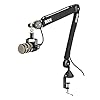 RØDE Microphone Boom PSA1+, Black with Keepdrum XLR Cable, 1.8 kg, 360 degrees, 1200 g Max Weight, 86 cm Max Height, Tripod #3