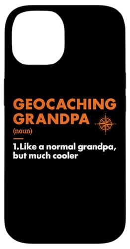 Custodia per iPhone 14 Geocacher Nonno Definizione Geocaching