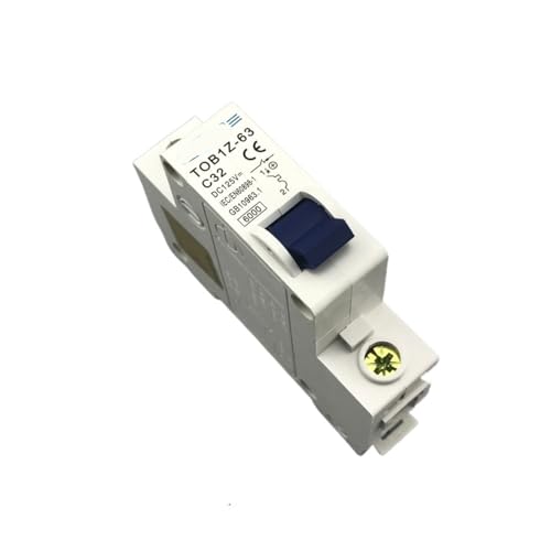 Interruptor magnetotérmico disyuntor MCB 1P 32A DC 125V curva C unipolar