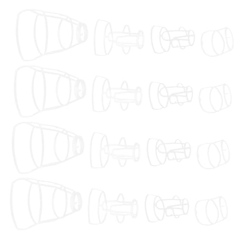 Healeved 20個輸液ボトル用吊り下げネット 再利用可能なプラスチック製 生理食塩水ボトルサポート 各 病院 クリニック 家用