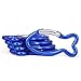 DSBAOMA Easily Link Fish Shape Climbing Buckle Metal Locking Spring Hook Carabiner Clip for Camping Fishing Hiking Traveling