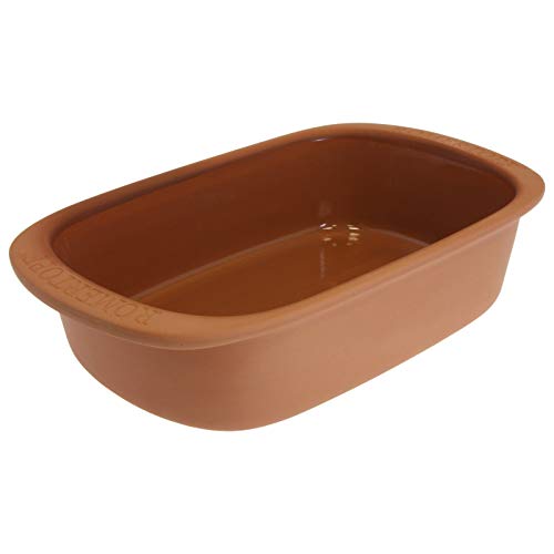 Römertopf Auflaufform, Backform, Ofenform, Klein, für 2-4 Personen,...