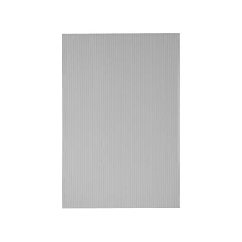 Image of uxcell Corrugated Plastic Sheets,3mm Gray Blank Yard Lawn Signs,8 Inch x 12 Inch,Waterproof Sign Blank Board 1pcs