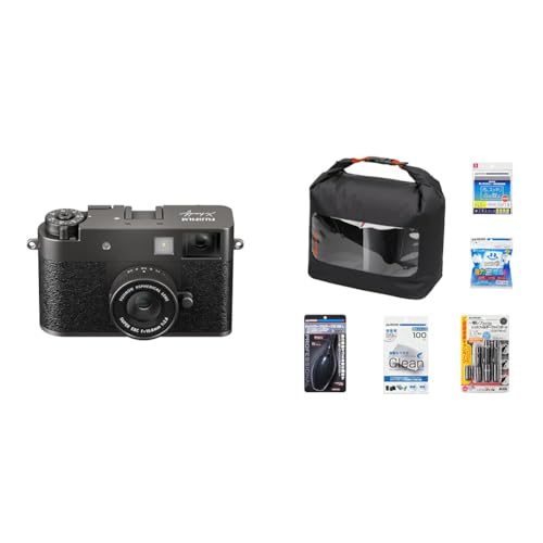 �x�m�t�C����(FUJIFILM) �R���p�N�g�f�W�^���J���� X-half �`���R�[���V���o�[ F X-HF1-CS JP �񌾌�Ή��{�n�N�o �����e�i���X�p�i �J�������S�҃L�b�g