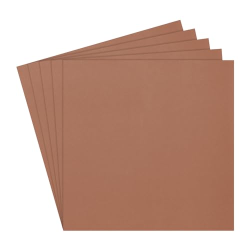Feuille de papier mousse EVA marron fine de 1 mm pour réussir vos découpes de précision