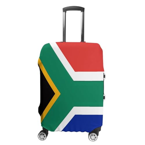 Carry on Luggage Cover South Africa Flag Suitcase Covers for Luggages Tsa Approved Travel Luggage Sleeve Protector Elastic Suitcase Protector Anti-Scratch Washable Fits 19-30 Inch Case -M