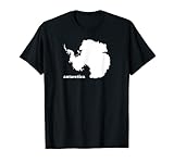 Continente Antártida Camiseta