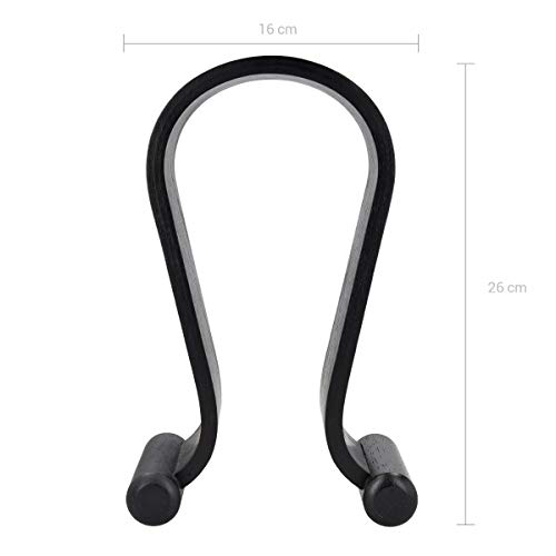 kalibri houten omega koptelefoon standaard - Universele standaard voor hoofdtelefoon - Koptelefoonstandaard - Eikenhout… - Image 5