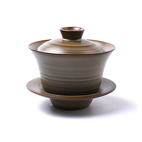 Buy Teapot Ceramic Bowl with Lid Gaiwan Porcelain Pottery Chinese