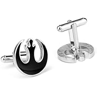 GAUEIOUR Gemelos con logotipo de la Alianza Rebelde, accesorios