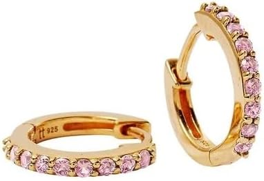 Birthstone Huggie Earrings