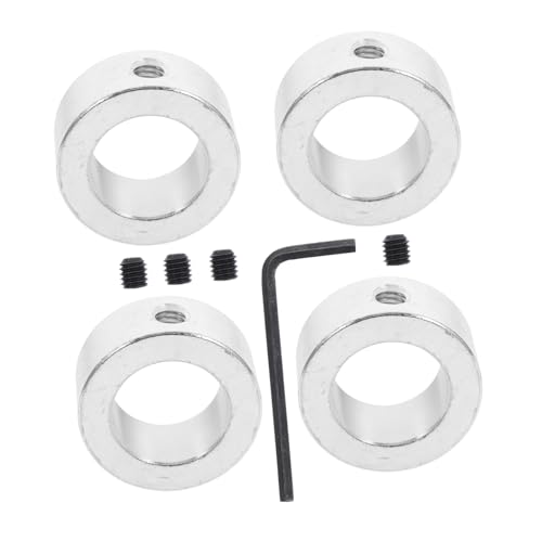 STOBAZA Motor Base Locking Set 4pc Steel Shaft Collars Drive Shaft Locking Hexagonal Spanner
