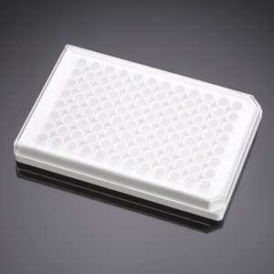 Corning BioCoat Collagen I 96 Well Wht w/ Opaque Flat Bot TC-Treated Micro Plt- w/ Lid, CS5