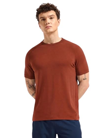 Image of Wellbi Bamboo Performance T-Shirt for Men | Raglan Sleeve Gym Training Sportswear | Quick Dry Moisture Wicking Anti-Bacterial | Ultra-Soft Breathable Eco-Friendly Activewear