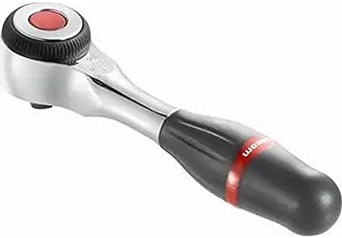 Facom Cliquet Rapide à manche rotatif 360°, Élastomère, Coloris Aléatoire, 1/4