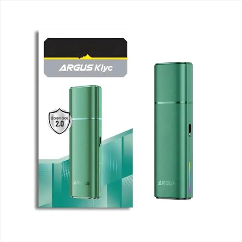 Il dispositivo ARGUS KLYC è alimentato da una batteria a lunga durata da 1350 mAh, una potenza massima di 30 W e una ricarica Type-C da 5 V/1,2 A
