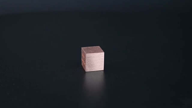 Image of 0.39 inch Copper Metal Element Cube 10MM Density Cubes 99.95% High Purity, Periodic Table of Elements Collection for Element Collections Hobbies, Pure Copper Cube(Cu 0.39 Inch)