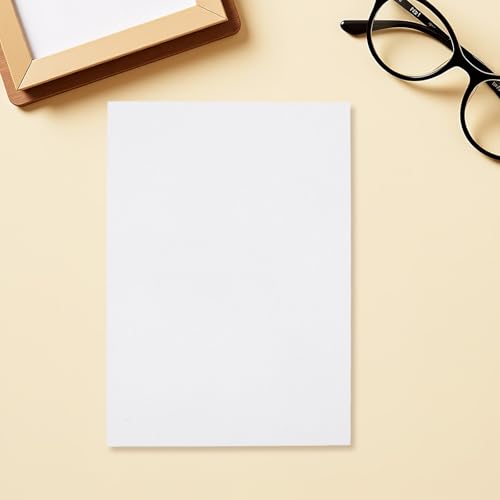 Papier solide et robuste au format A5 CLISPEED de 200 feuilles blanches - 6