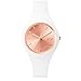 Produktbild ICE-WATCH - ICE chic White Rose-Gold - Weiße Damenuhr mit Silikonarmband - 001397 (Medium)