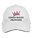 Makoroni - Costa Rican Princess Princess Hat Adjustable Cap, DesH15 White