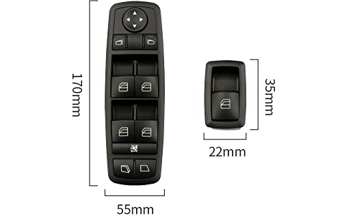 Interruptor de control de ventana para Mercedes W164 que soluciona fallos de elevación 3