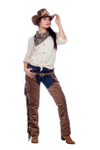 WILBERS & WILBERS 320451 - Blouse Western Grace pour Femme, Chemise Cowgirl, Carnaval