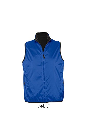 SOLS Sol's Winner Chaleco Unisex adulto cómodo con cremallera frontal y bolsillos