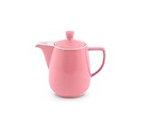 Made in Germany Friesland Kaffeekanne 0,9l Pastellrosa Porzellan
