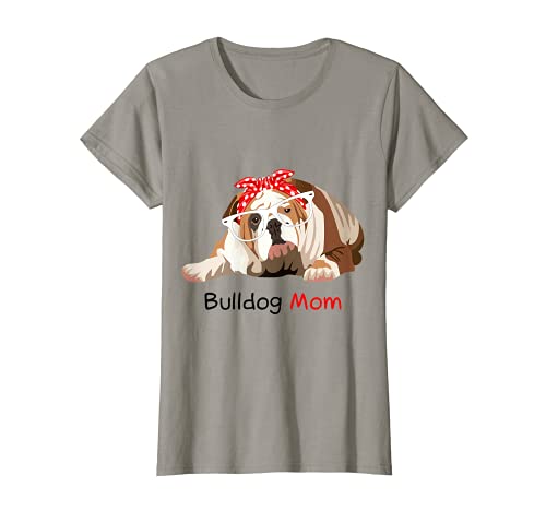 Bulldog - Pañuelo para perro y madre Camiseta