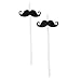 Fun Express Mustache Party Straws - 72 Piece Bulk Pack