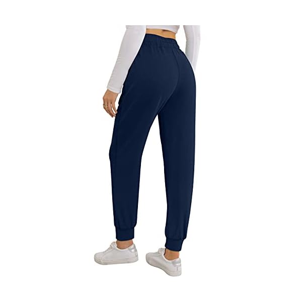 Dofaoo-Joggers-for-Women-Lounge-Sweatpants-for-Women-Running-Pants-Drawstring-Waist-with-Pockets Dofaoo Womens Joggers Comfy Lounge Pants Joggers for Women High Waisted Navy M